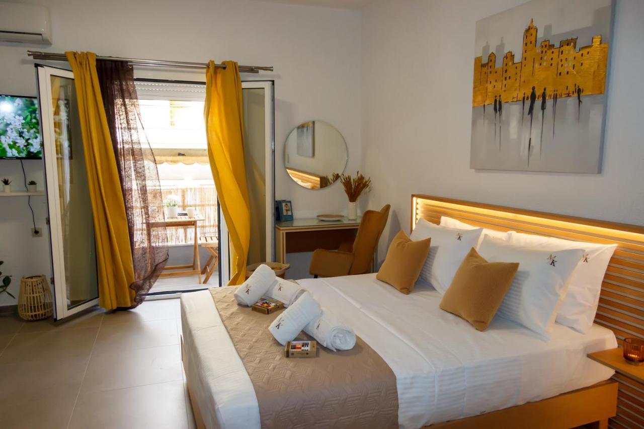 Mk Lux Suites - Steps To Beach Агиос-Николаос Экстерьер фото